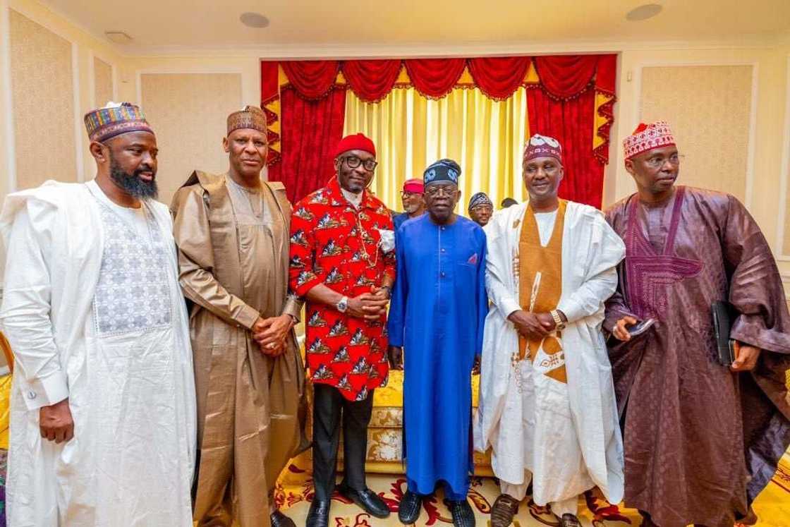 Tinubu ya sanya labule da Tajudeen da Kalu Tinubu ya sanya labule da Tajudeen da Kalu