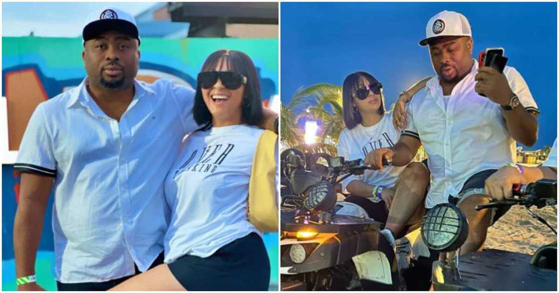 Rosy Meurer and Olakunle Churchill Rosy Meurer and Olakunle Churchill