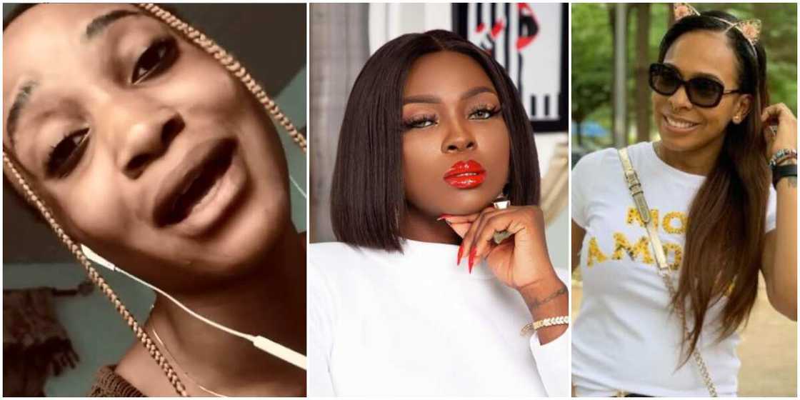 Lady who got tattoo of Ka3na slams her, says Tboss is the real boss Lady who got tattoo of Ka3na slams her, says Tboss is the real boss