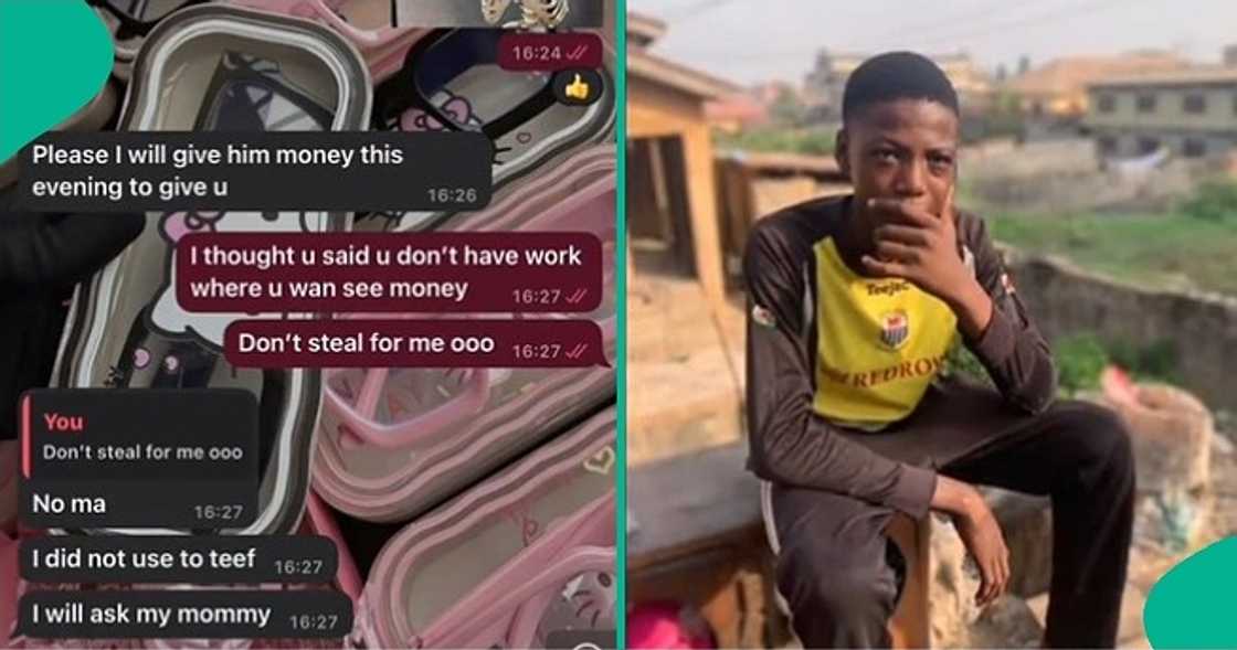 Lovestruck boy buys older lady's WhatsApp number to chat her up Lovestruck boy buys older lady's WhatsApp number to chat her up
