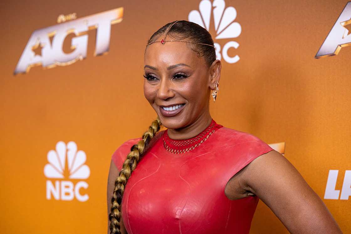 Mel B in Pasadena, California.