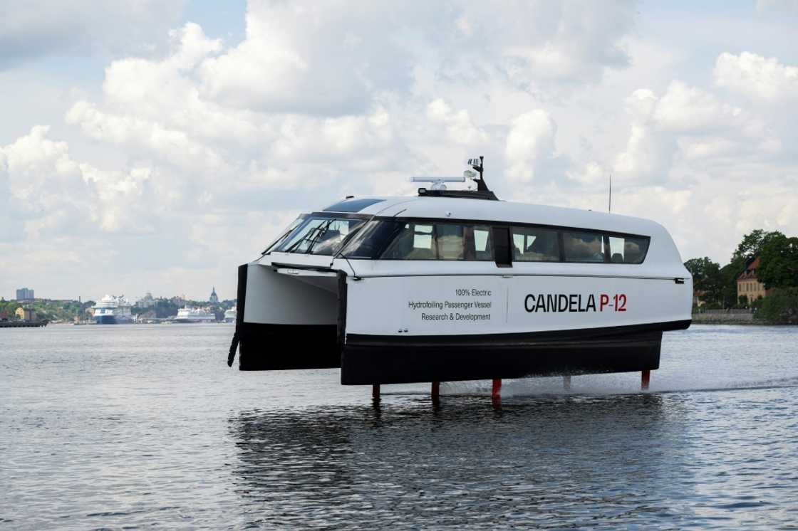 The electric ferry that levitates across the waters of Stockholm The electric ferry that levitates across the waters of Stockholm