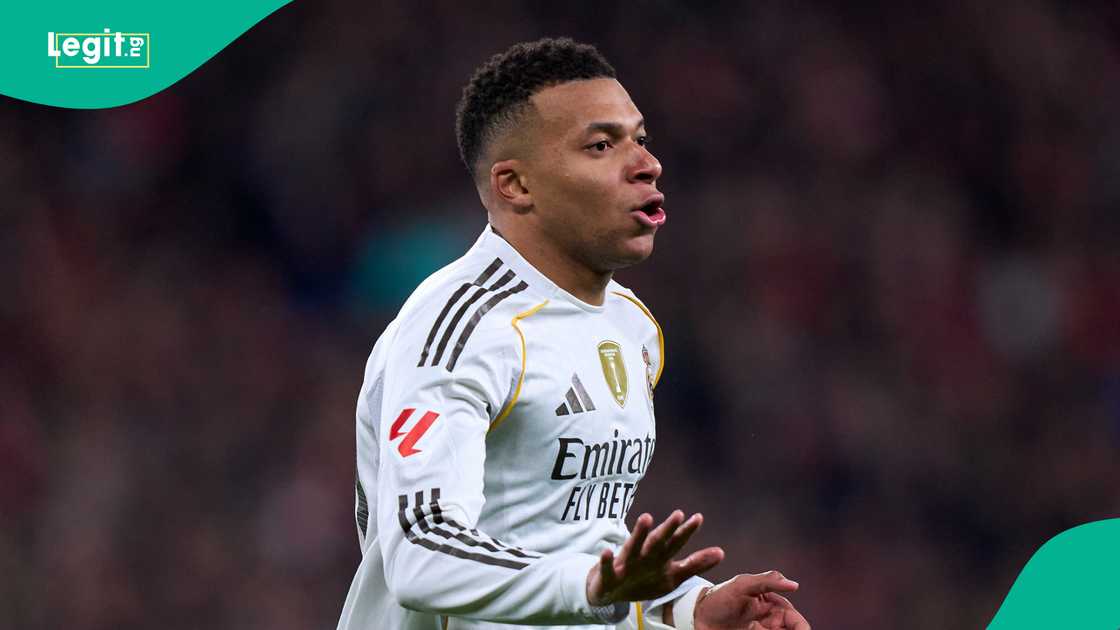 Kylian Mbappe, Real Madrid vs Man City, Santiago Bernabeu, Champions League, UEFA Kylian Mbappe, Real Madrid vs Man City, Santiago Bernabeu, Champions League, UEFA