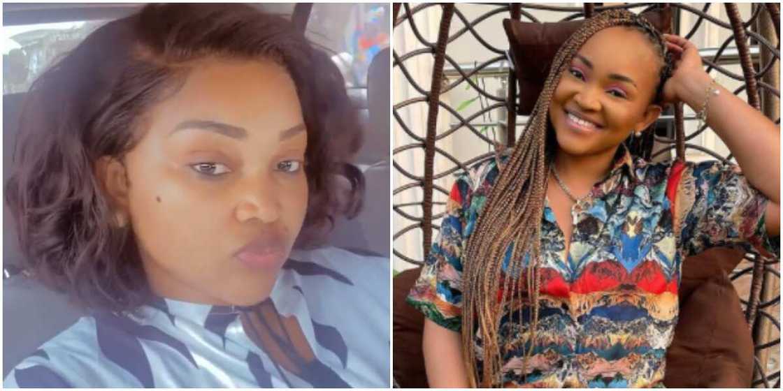 Mercy Aigbe threathens anonymous man Mercy Aigbe threathens anonymous man