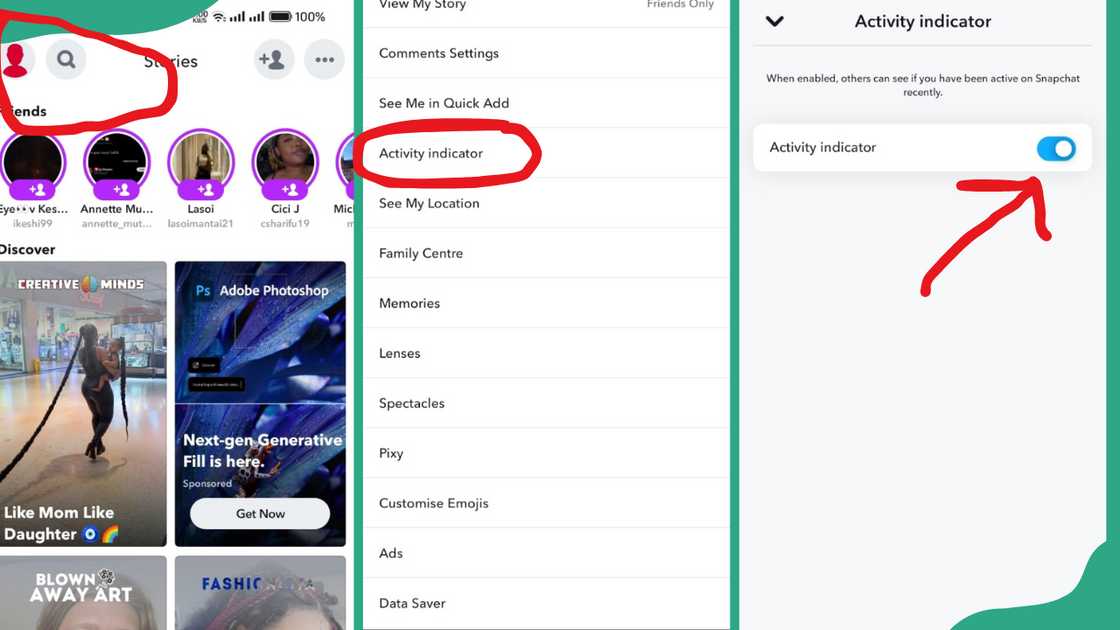 Elaborated steps on how to disable the green dot on Snapchat. Elaborated steps on how to disable the green dot on Snapchat.