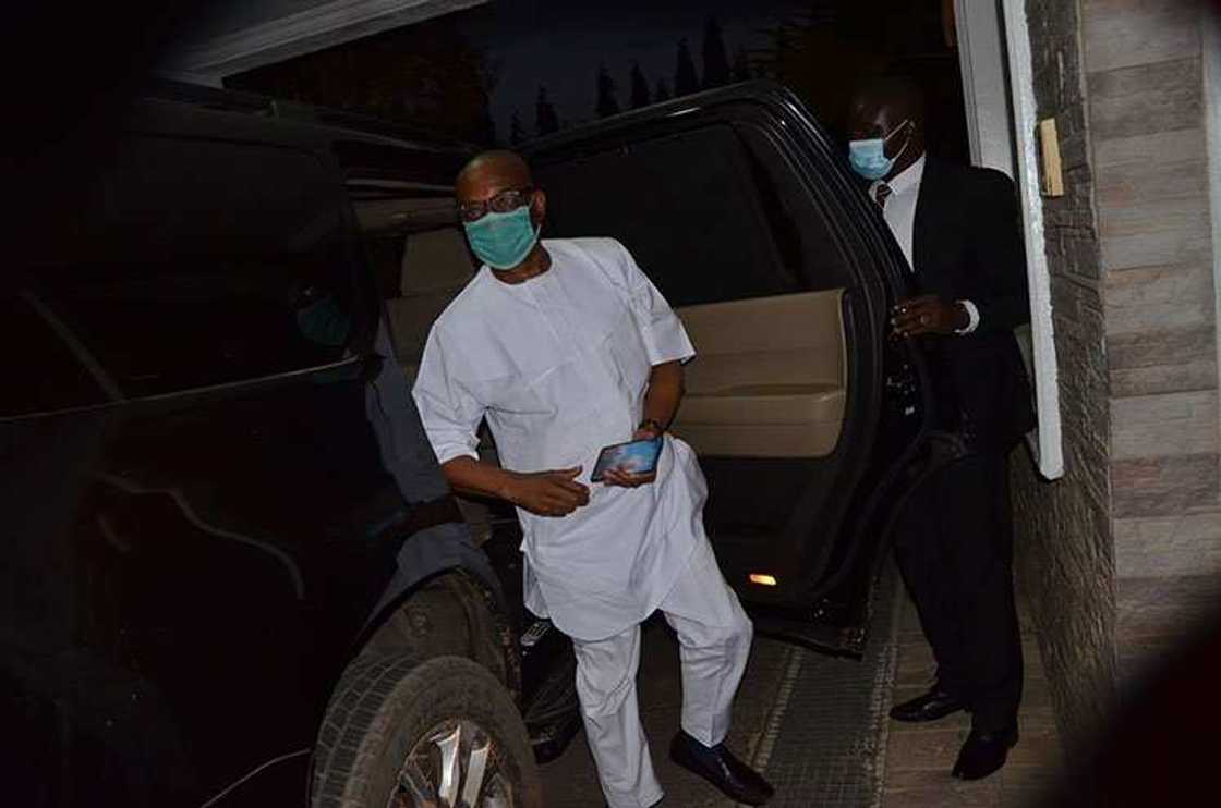 Yanzu-yanzu: An saki Sanata Orji Uzor Kalu daga gidan yari Yanzu-yanzu: An saki Sanata Orji Uzor Kalu daga gidan yari