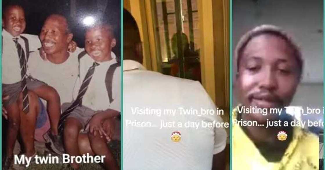 Man pays emotional visit to twin brother sentenced to 15 years imprisonment