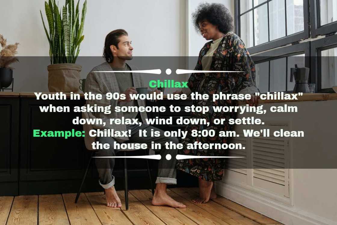 Slang from the 90s Slang from the 90s