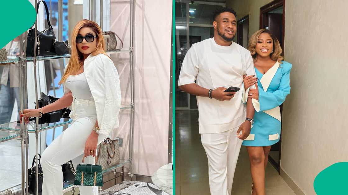 Tchidi Chikere's 1st wife Sophia reacts to Veekee James' marriage