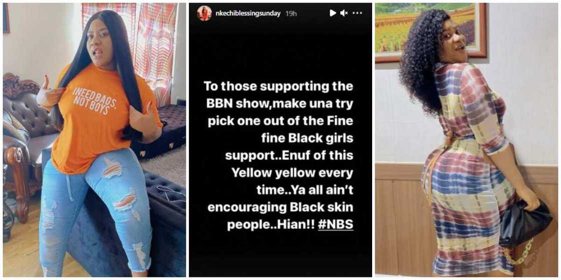 Photos of Nkechi Blessing and her writeup. Photos of Nkechi Blessing and her writeup.