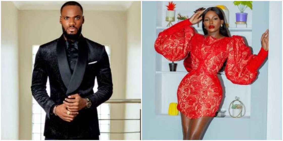 Prince and Wathoni at BBNaija Reunion Prince and Wathoni at BBNaija Reunion