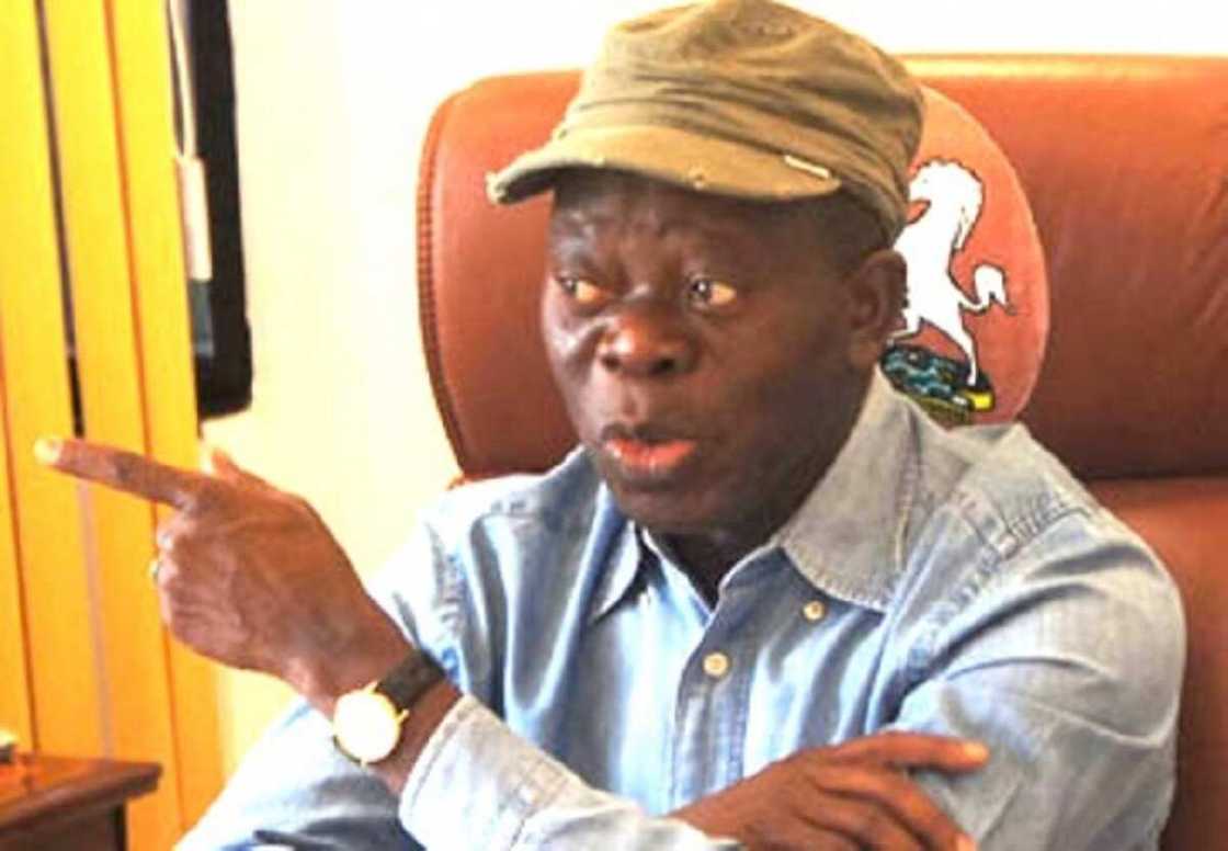 Zaben Edo: Oshiomhole ya sha alwashin tsige Obaseki daga kujerarsa Zaben Edo: Oshiomhole ya sha alwashin tsige Obaseki daga kujerarsa