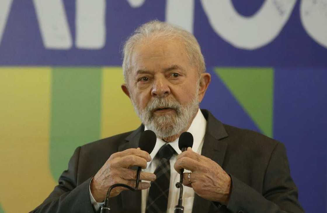 As the race for Brazil's presidency heats up, with the first-round vote in 2022, polls have put former president Luiz Inacio Lula da Silva ahead of rival current president Jair Bolsonaro As the race for Brazil's presidency heats up, with the first-round vote in 2022, polls have put former president Luiz Inacio Lula da Silva ahead of rival current president Jair Bolsonaro