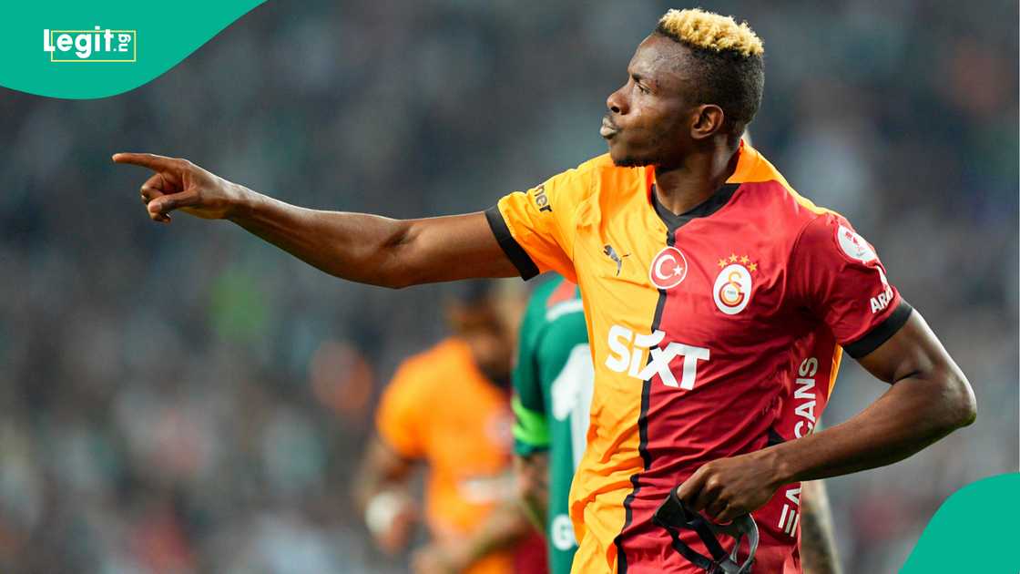 Victor Osimhen, Galatasaray, Konyaspor, Medas Konya Buyuksehir Stadium, Konya, Turkiye, Turkish Cup Victor Osimhen, Galatasaray, Konyaspor, Medas Konya Buyuksehir Stadium, Konya, Turkiye, Turkish Cup