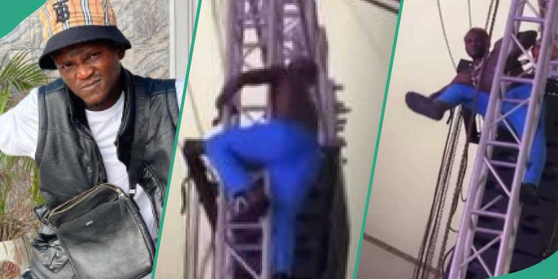 Nigerian singer Portable at NBA Conference Nigerian singer Portable at NBA Conference