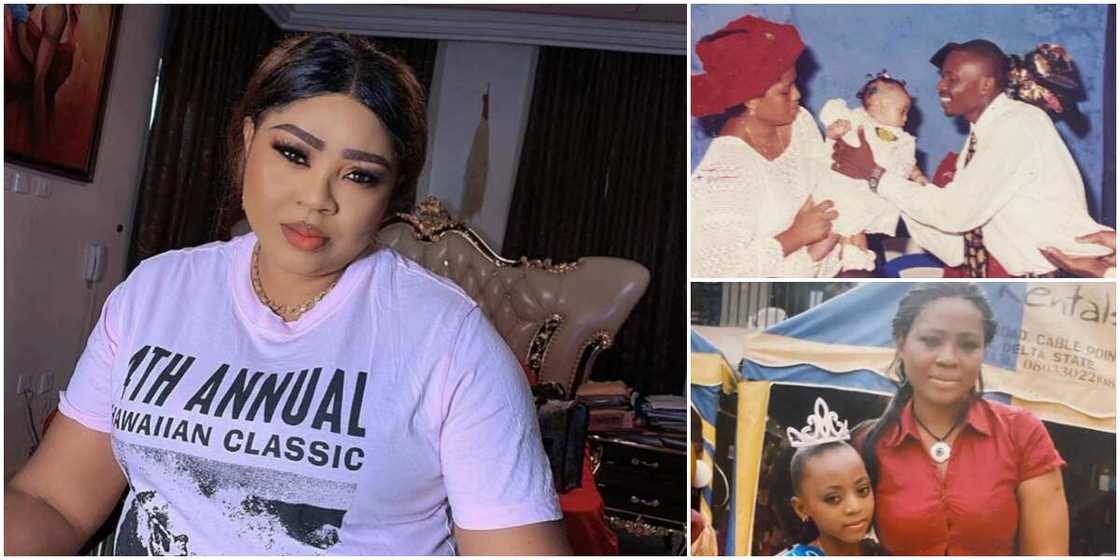 Regina Daniels digs up epic throwback photos with mum to mark her birthday Regina Daniels digs up epic throwback photos with mum to mark her birthday