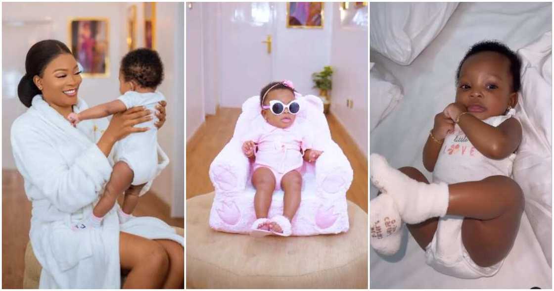Photos of Kie Kie and her baby Shonola Ilori Photos of Kie Kie and her baby Shonola Ilori