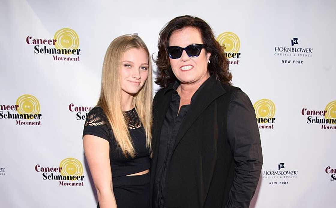 Vivienne Rose O'Donnell and Rosie O'Donnell at an event in New York