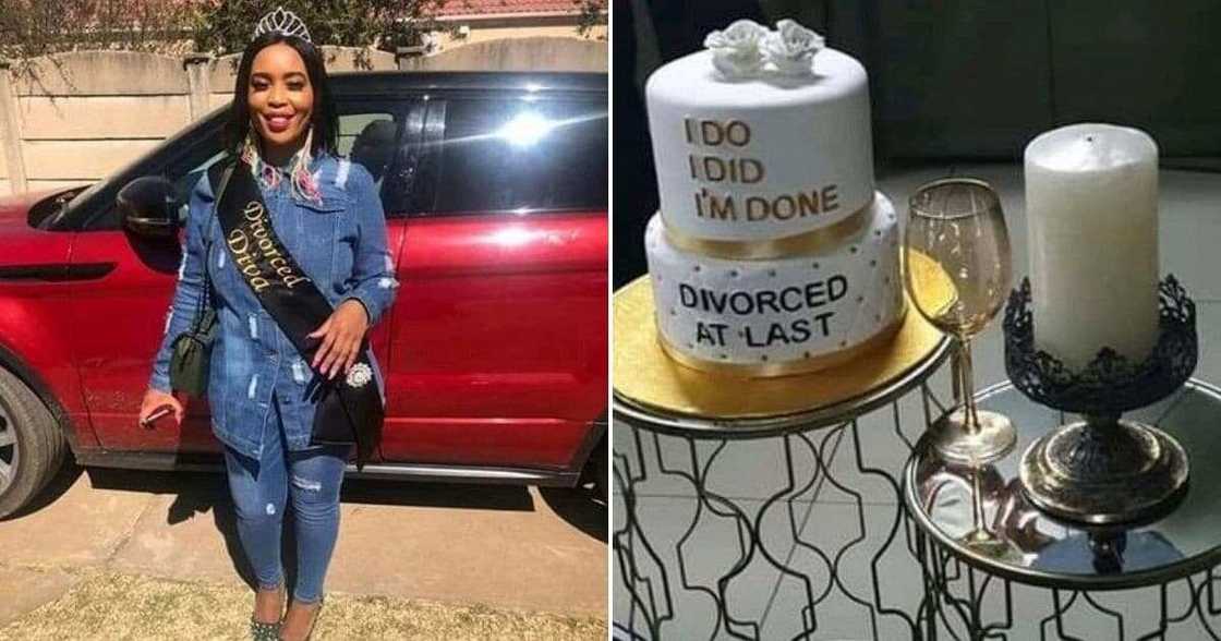 Haibo: Woman celebrates getting a divorce and Mzansi can't deal