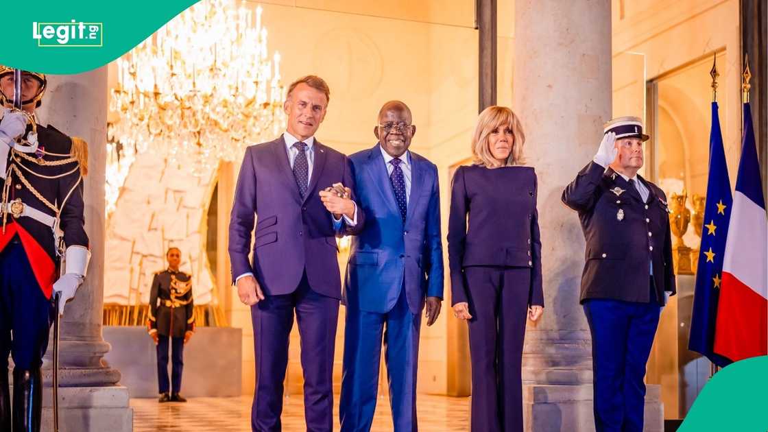 Tinubu and Macron hold a private dinner in Paris as both nations strengthen ties.