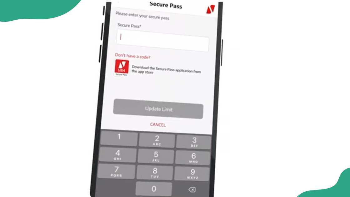 UBA mobile app. UBA mobile app.