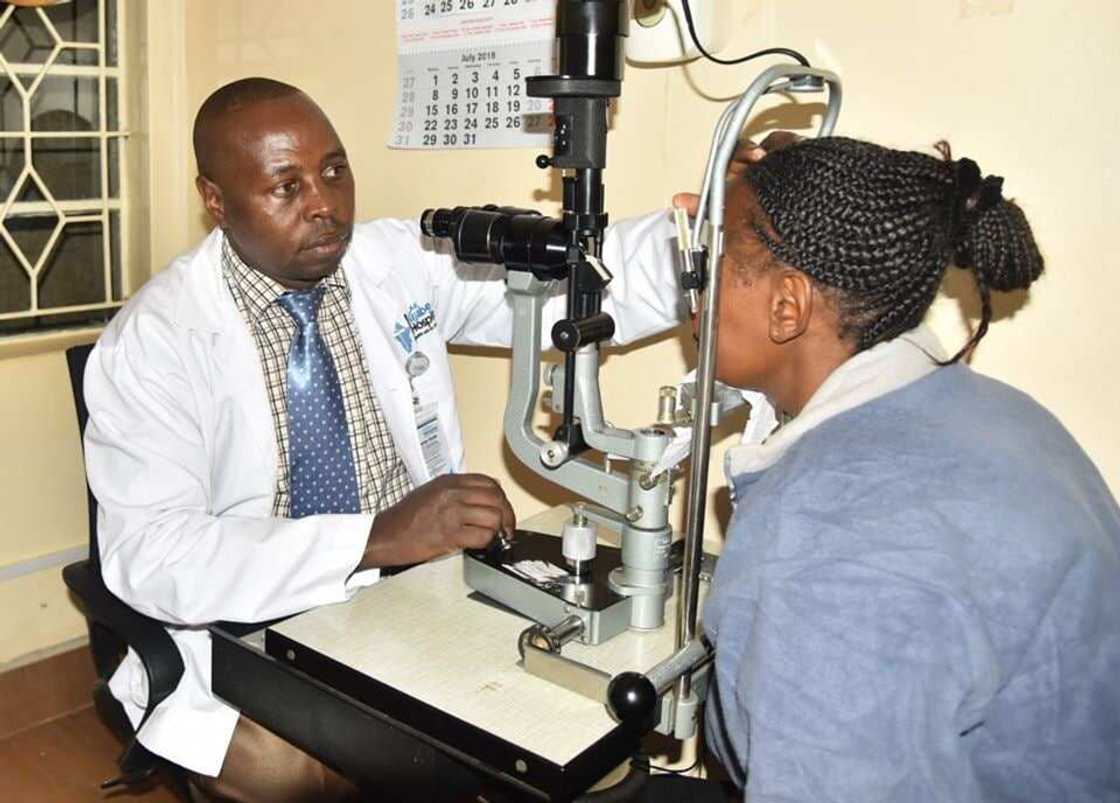Meet Patrick Kibe, eye surgeon in hospital he worked as a cleaner Meet Patrick Kibe, eye surgeon in hospital he worked as a cleaner