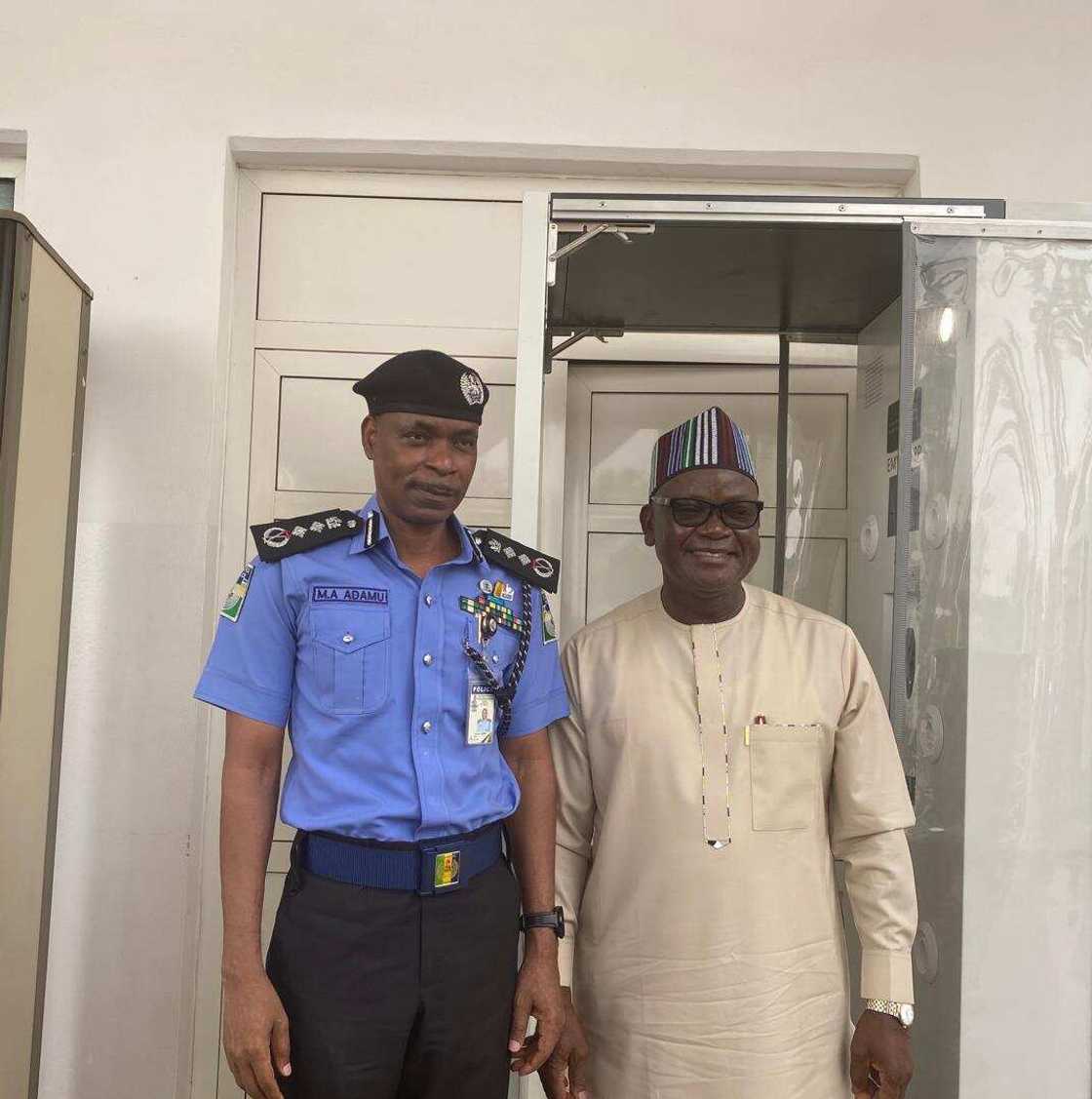 Assassination attempt: Ortom petitions IGP after meeting Buhari Assassination attempt: Ortom petitions IGP after meeting Buhari