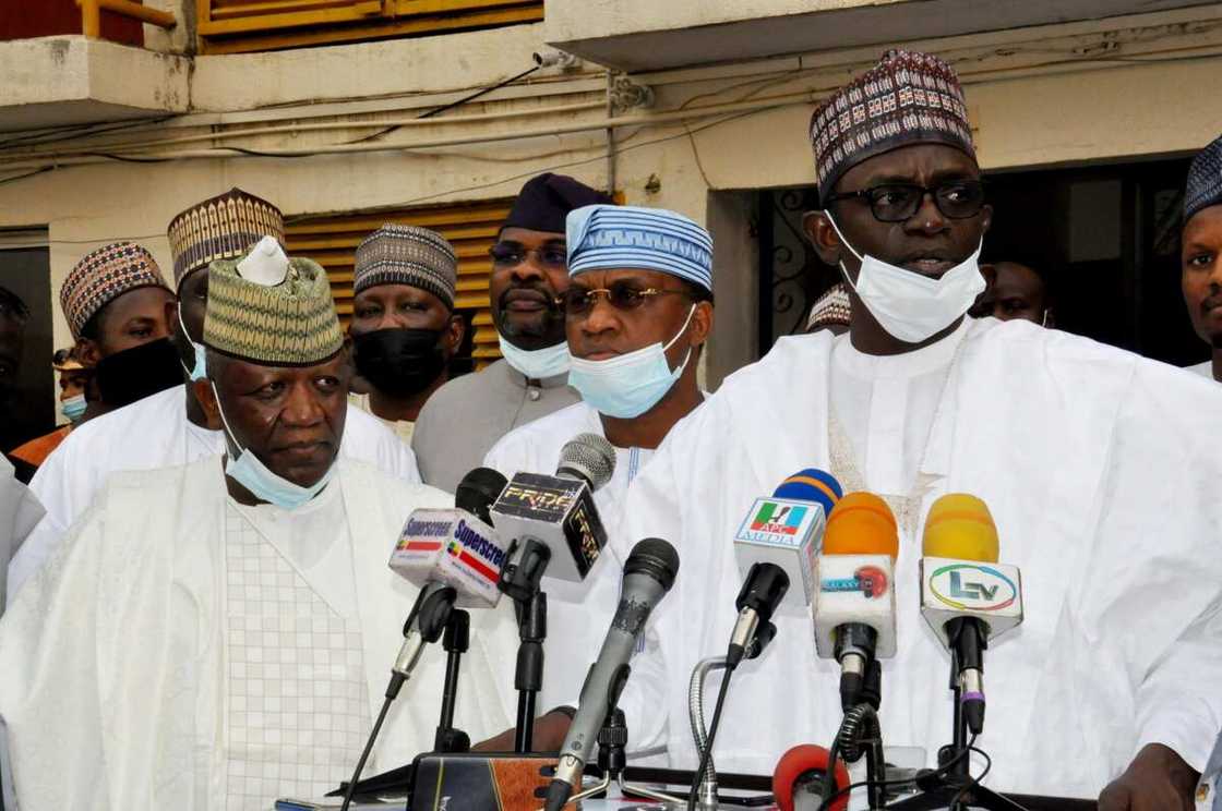 APC chieftains Buni, Yari, Marafa APC chieftains Buni, Yari, Marafa