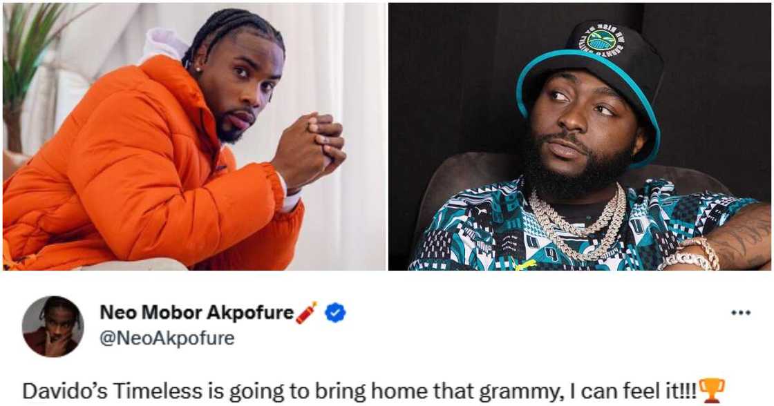 BBN's Neo, Davido's Timeless album BBN's Neo, Davido's Timeless album