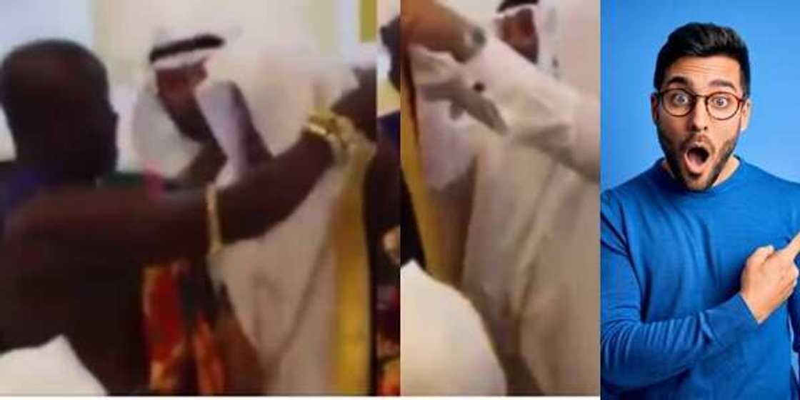 Video of Local Chiefs Giving Expensive gold to Foreigners for Clothing Stirs Reactions Video of Local Chiefs Giving Expensive gold to Foreigners for Clothing Stirs Reactions