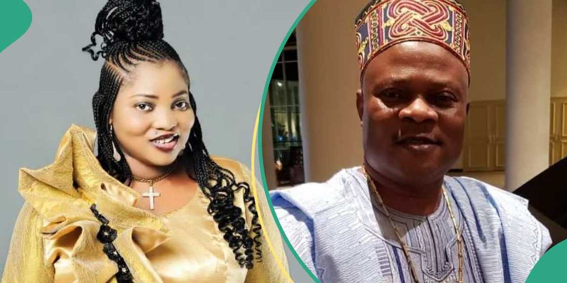 Gospel singer Busola Oke and Bayowa Gospel singer Busola Oke and Bayowa