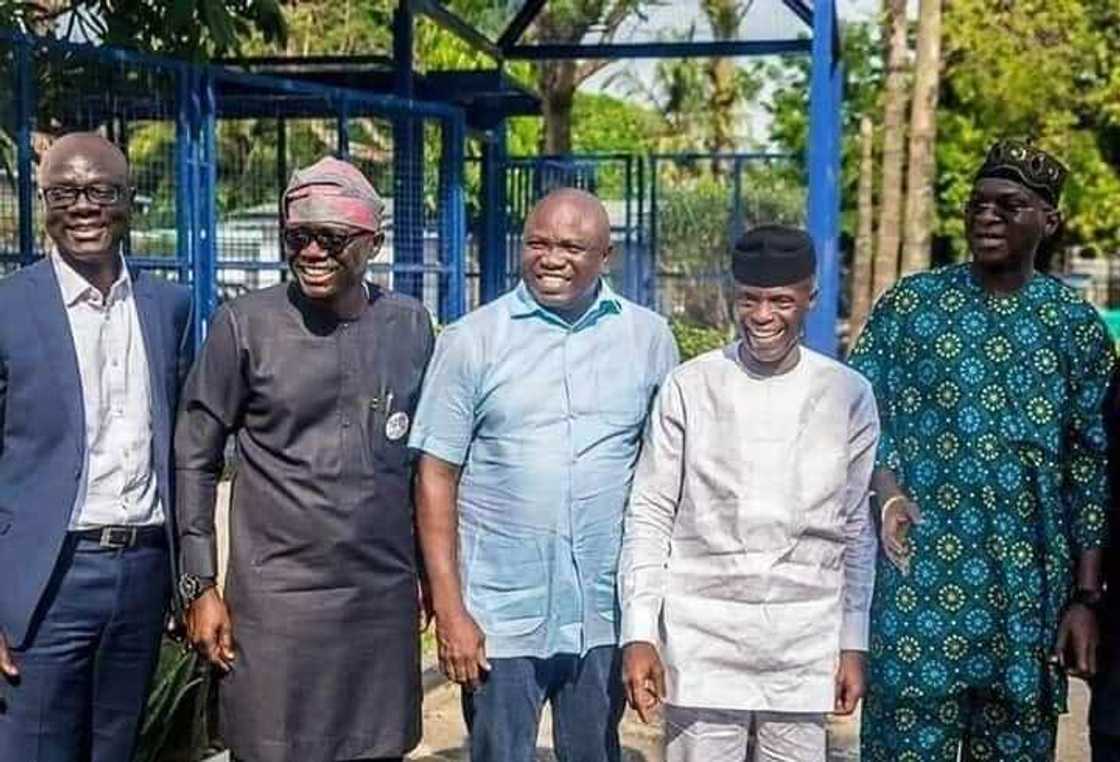 Osinbajo, Ambode, Fashola da Sanwo Olu Osinbajo, Ambode, Fashola da Sanwo Olu