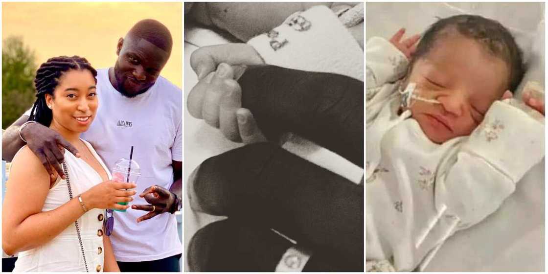 Pastor Chris Oyakhilome's daughter, her husband, and their baby Pastor Chris Oyakhilome's daughter, her husband, and their baby