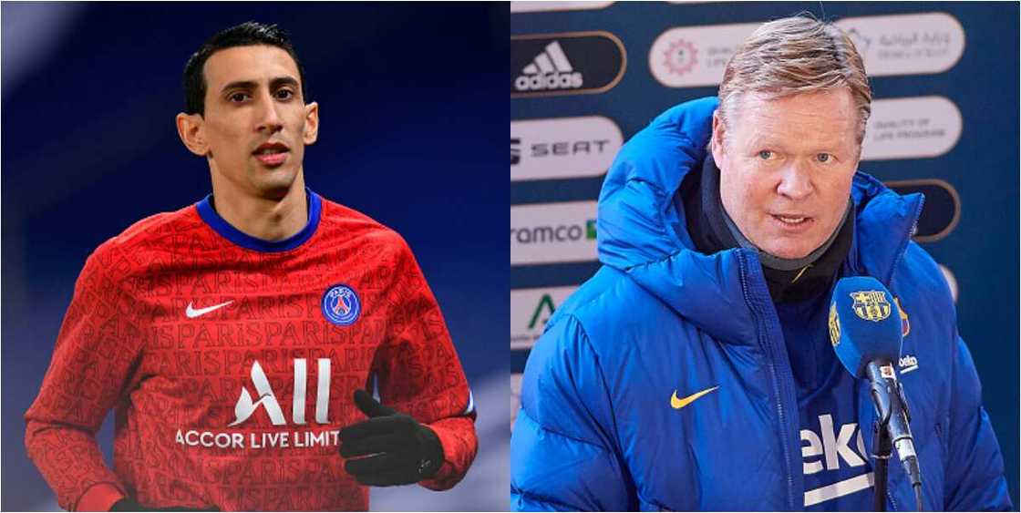 Barcelona boss Koeman slams PSG star for recent comments about Messi