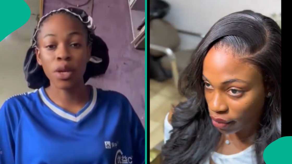 Lady insists she doesn't know man claiming to date her. Lady insists she doesn't know man claiming to date her.