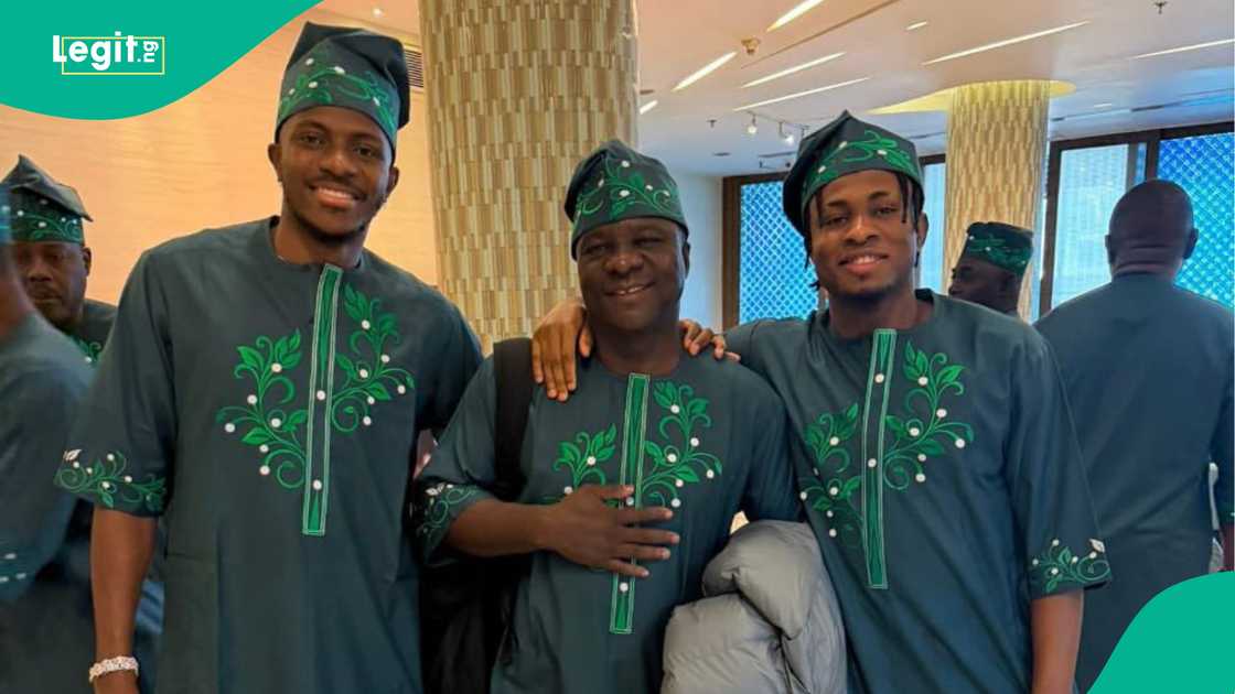 Samuel Chukwueze, Victor Osimhen, Super Eagles, Nigeria, Cairo, Egypt, Morocco, AFCON 2025.