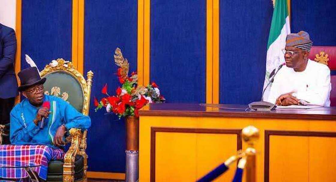 Tinubu da Wike. Tinubu da Wike.