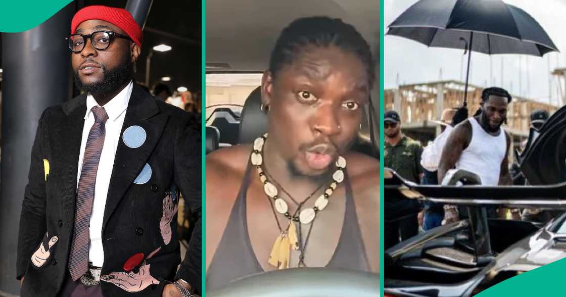 Nigerian comedian Deeone accuses Davido of being behind VeryDarkMan’s viral video attacking Burna Boy and Wizkid. Nigerian comedian Deeone accuses Davido of being behind VeryDarkMan’s viral video attacking Burna Boy and Wizkid.