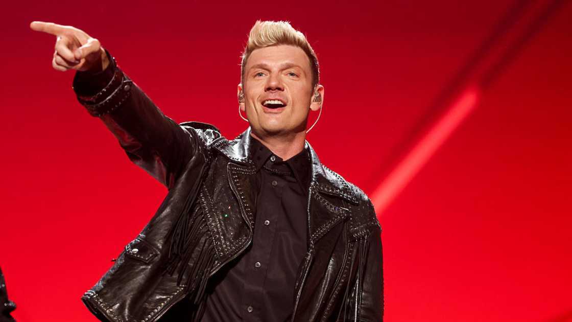 Nick Carter in Frisco, Texas. Nick Carter in Frisco, Texas.
