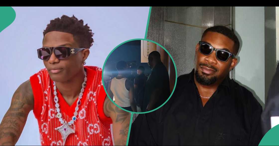Wizkid and Don Jazzy link up Wizkid and Don Jazzy link up