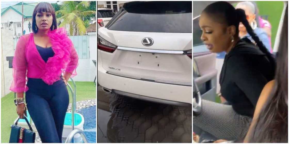 Are We a Joke to You: Nigerians React as Actress Nuella Njubigbo Acts Surprised After Buying Herself a Car