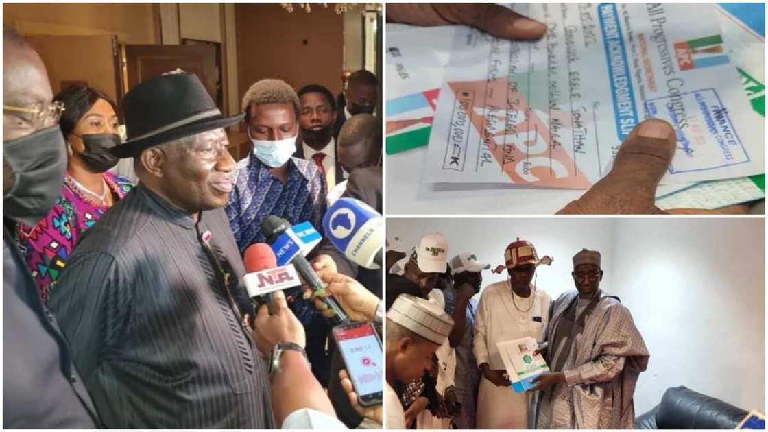 APC Presidential Form, Goodluck Jonathan, 2023 Election APC Presidential Form, Goodluck Jonathan, 2023 Election