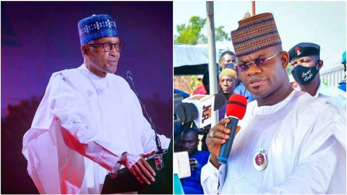 Yahaya Bello/Muhammadu Buhari/APC/NBS/2023 elections