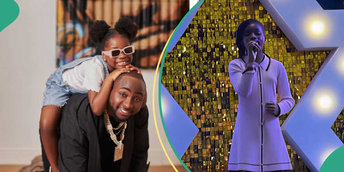 Davido’s daughter Imade wows audience with surprise school performance Davido’s daughter Imade wows audience with surprise school performance