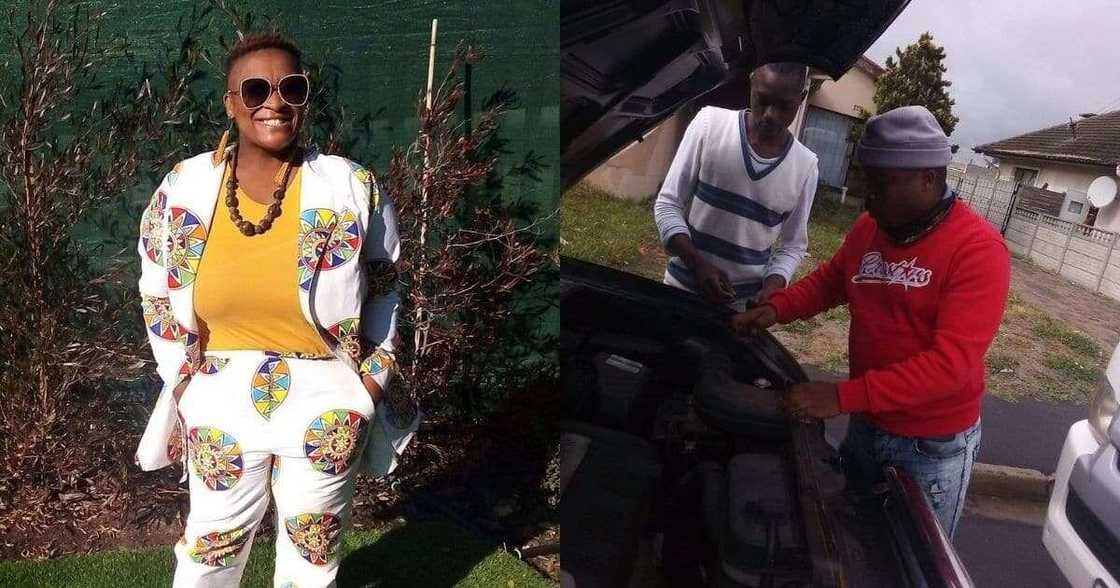 Kind taxi drivers helped a young lady Kind taxi drivers helped a young lady