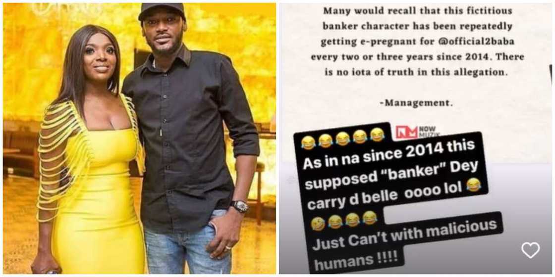 Photos of Annie Idibia and 2baba. Photos of Annie Idibia and 2baba.