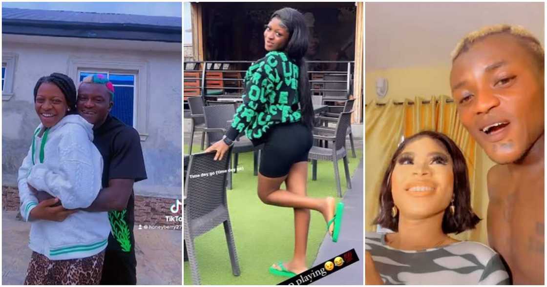 Photos of Portable, Ashabi and his wife Photos of Portable, Ashabi and his wife