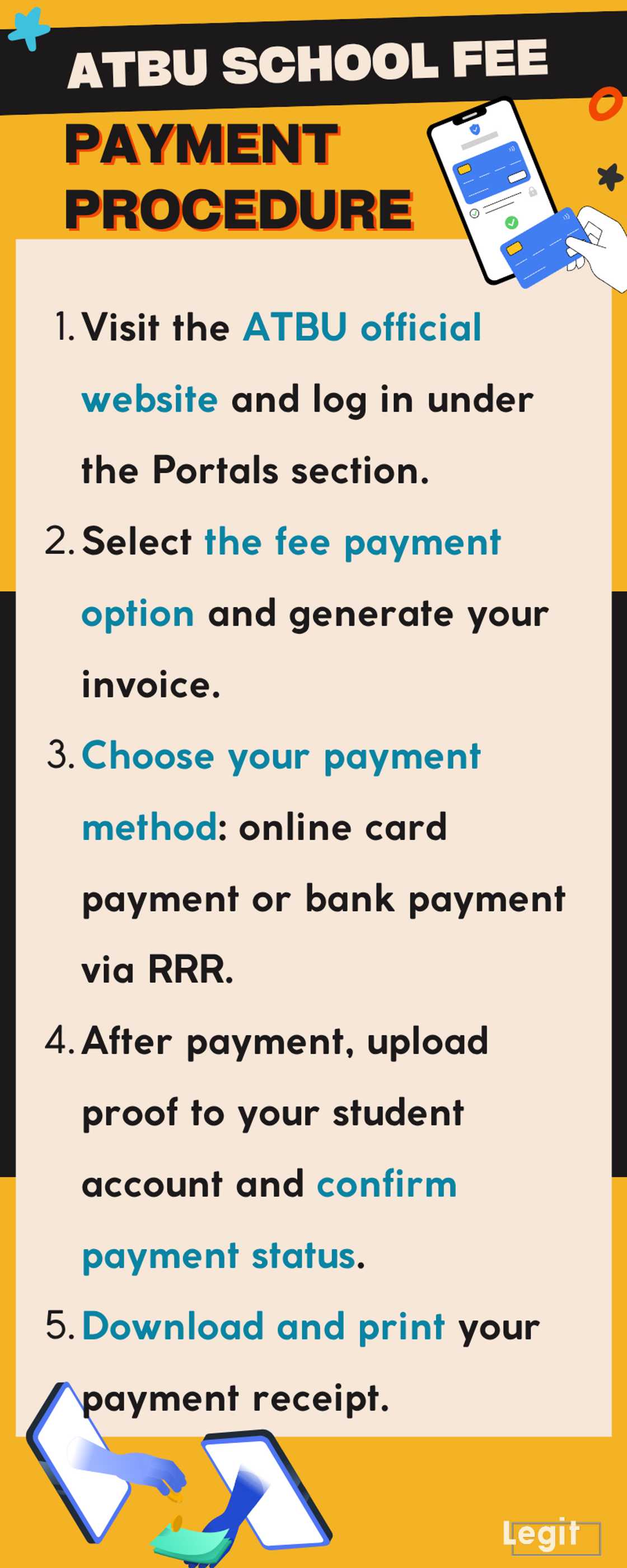 ATBU school fee payment procedure ATBU school fee payment procedure