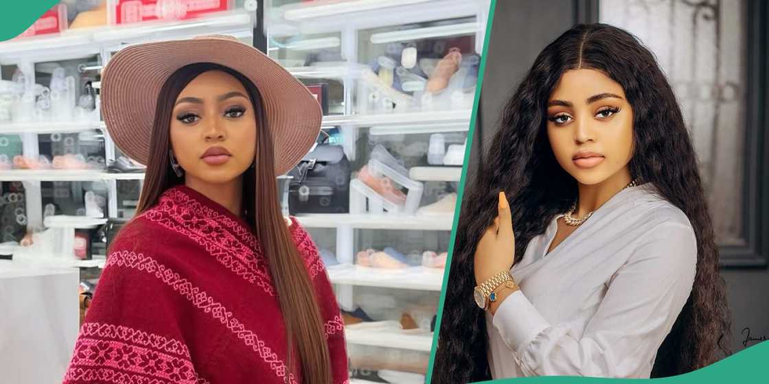 Regina Daniels makes drool over her