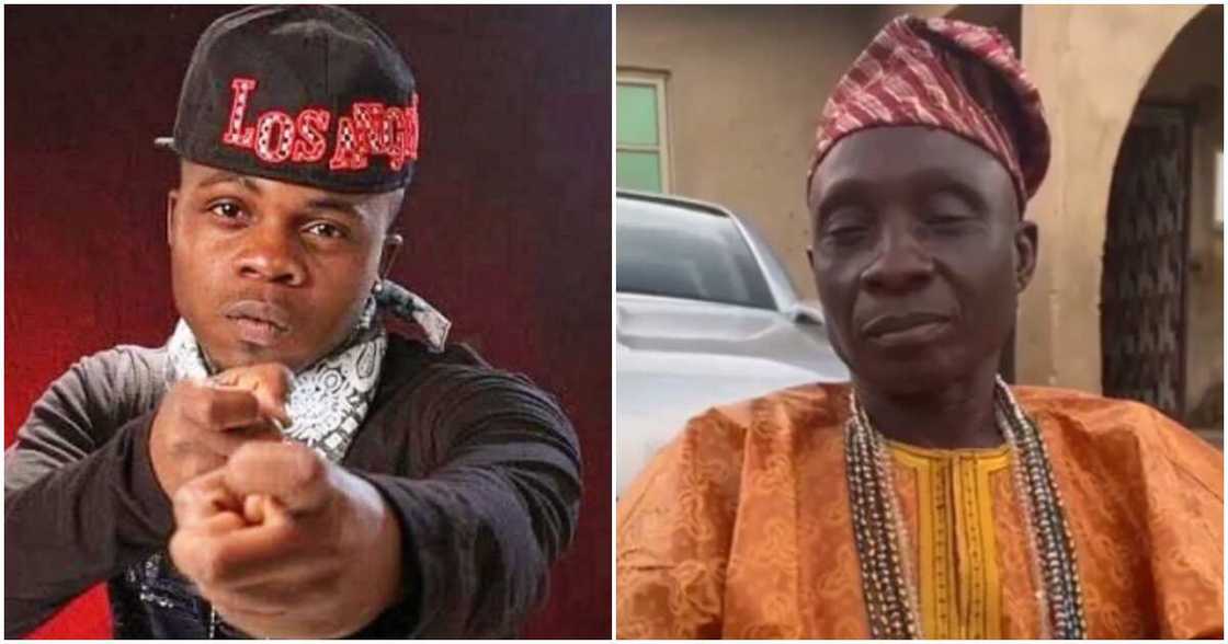 Dagrin's dad vibes to his song Dagrin's dad vibes to his song